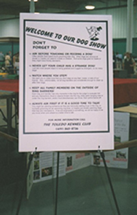 dog show poster